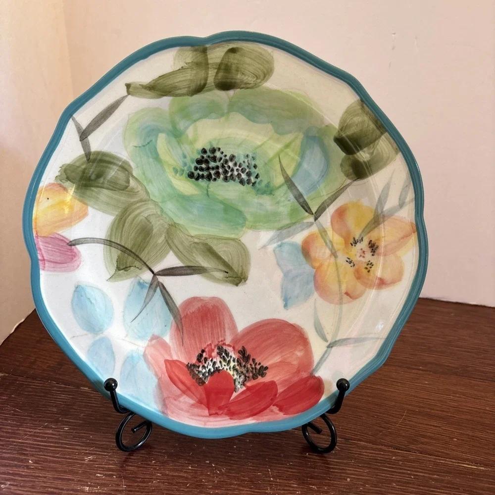 The Pioneer‎ Woman Salad Plate Vintahr Bloom Scalloped 8.5in Replacement